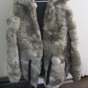 beautiful faux fur jacket